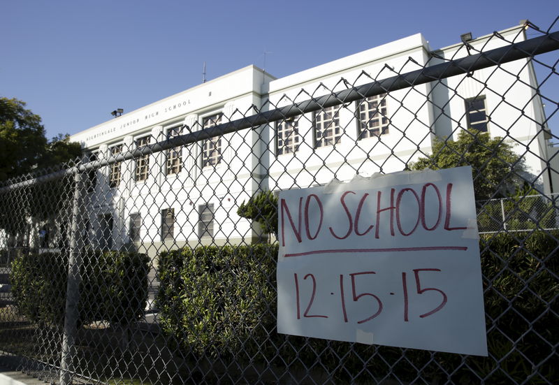 © Reuters. Los Ángeles cierra más de 1.200 escuelas por falsa amenaza de ataque
