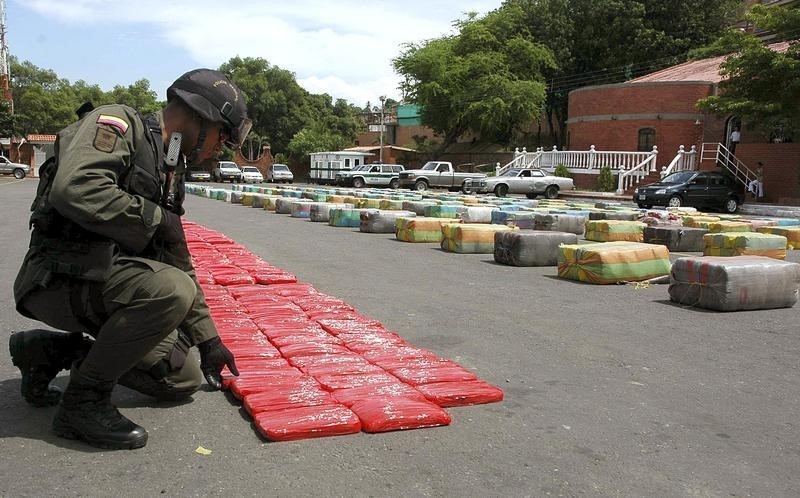 © Reuters. EEUU acusará al jefe de la Guardia Nacional de Venezuela de tráfico de drogas