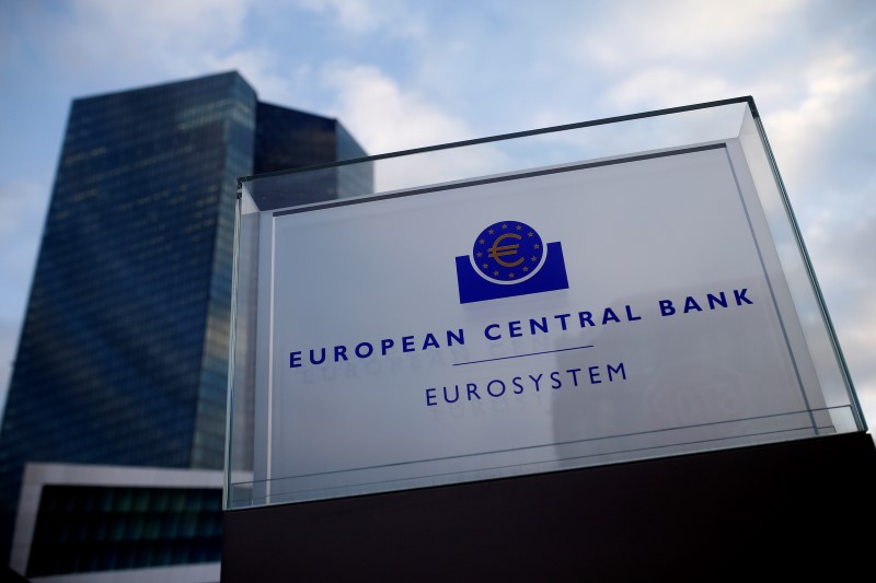 © Reuters. A general view of the exterior of the European Central Bank headquarters in Frankfurt