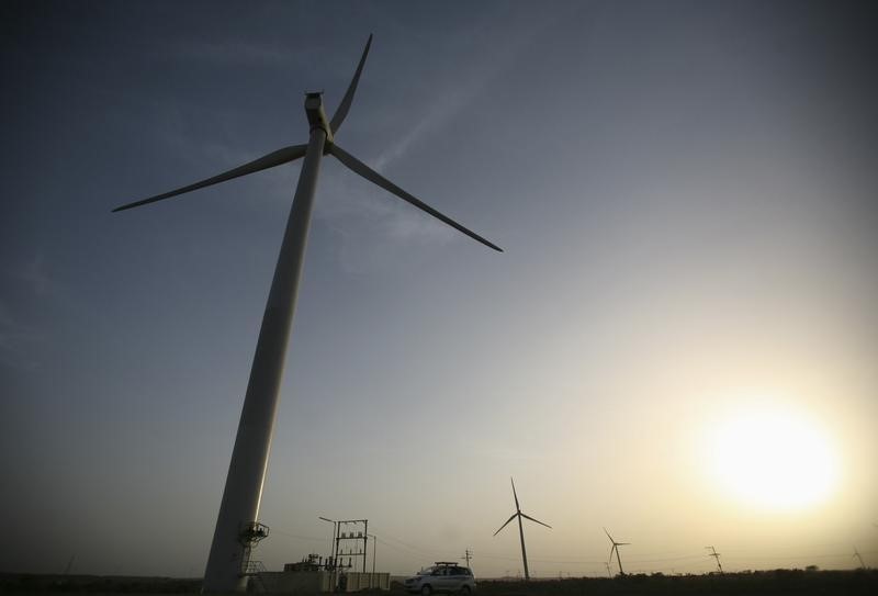 © Reuters. Gamesa construirá un parque eólico con 100 MW en India