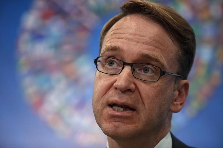 © Reuters. Il presidente di Buba Jens Weidmann 