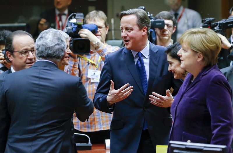 © Reuters. LE BREXIT AU MENU DU CONSEIL EUROPÉEN