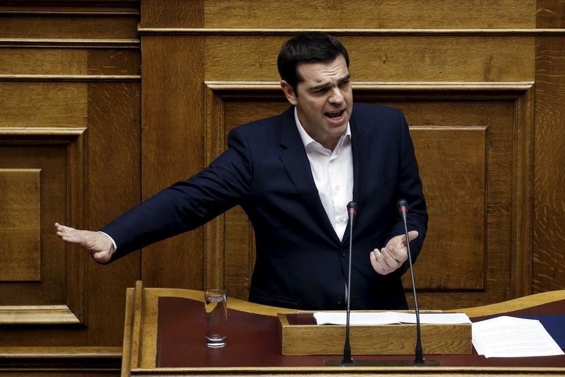 © Reuters. Eurozona aprueba pago 1.000 mlns del rescate a Grecia tras retirada paquete social
