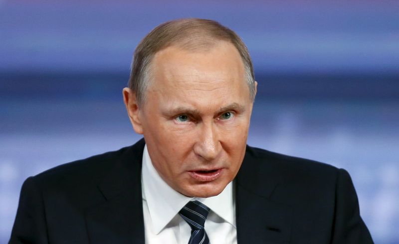 © Reuters. Putin concede entrevista em Moscou