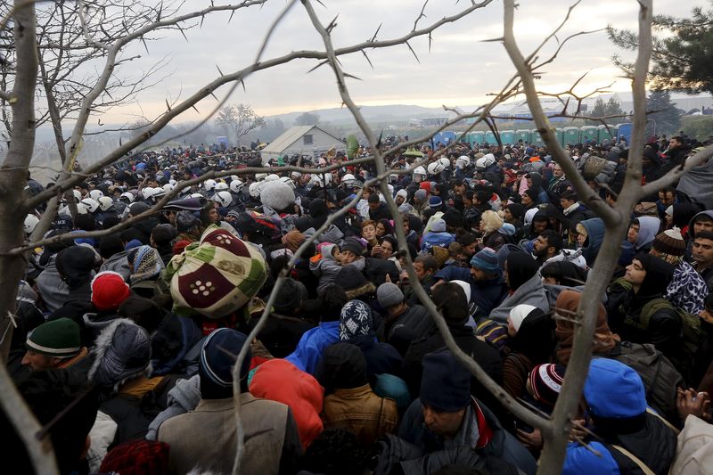 © Reuters. Refugiados y desplazados del mundo habrían superado el récord de 60 millones