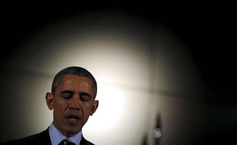 © Reuters. أوباما سيزور سان برناردينو واستمرار التحقيقات في إطلاق النار