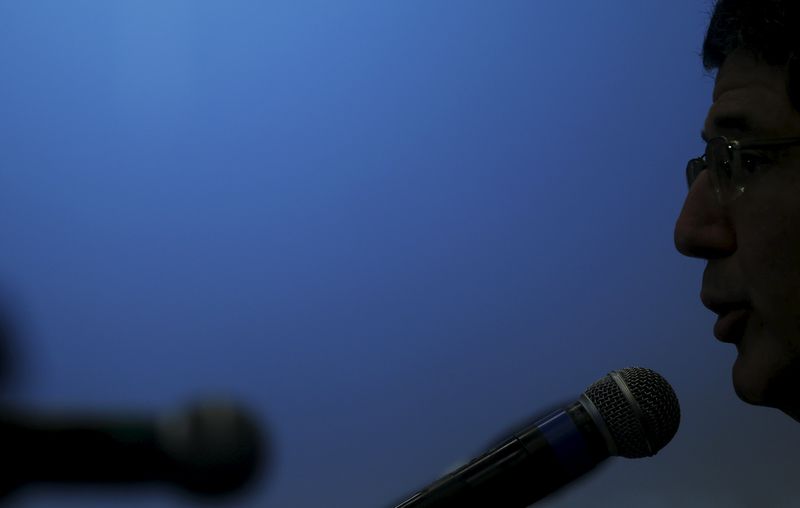 © Reuters. Ministro da Fazenda, Joaquim Levy, durante evento no Rio de Janeiro