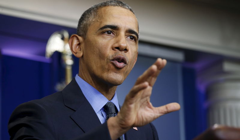 © Reuters. Obama concede entrevista na Casa Branca 