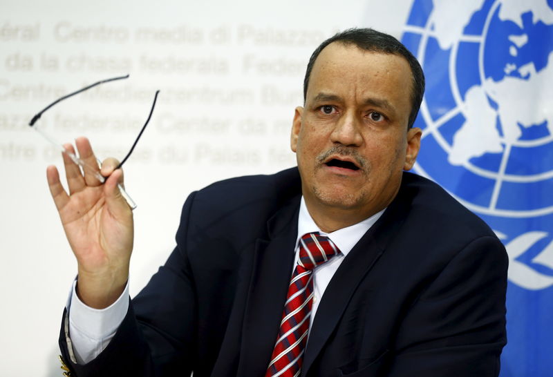 © Reuters. الامم المتحدة تؤجل محادثات اليمن إلى 14 يناير وتسعى لوقف دائم لإطلاق النار