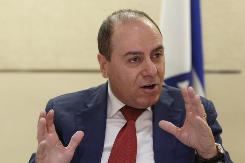 © Reuters. وسائل اعلام: استقالة سيلفان شالوم نائب رئيس الوزراء الاسرائيلي