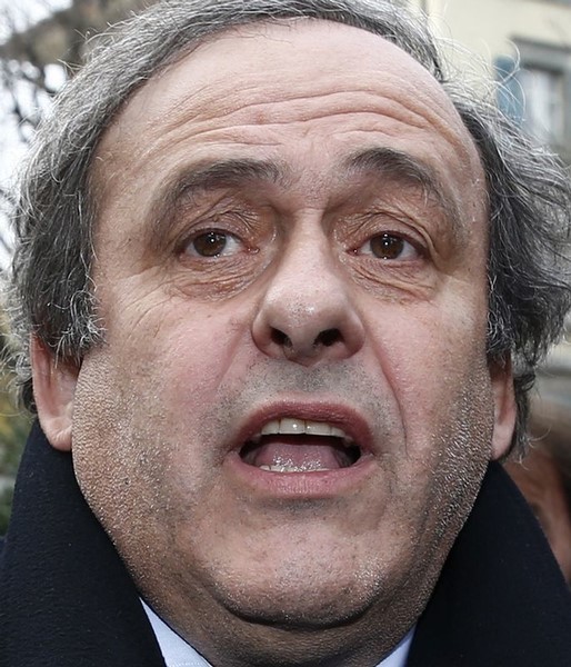 © Reuters. Michel Platini, que foi afastado do futebol por 8 anos pelo comitê de ética da Fifa