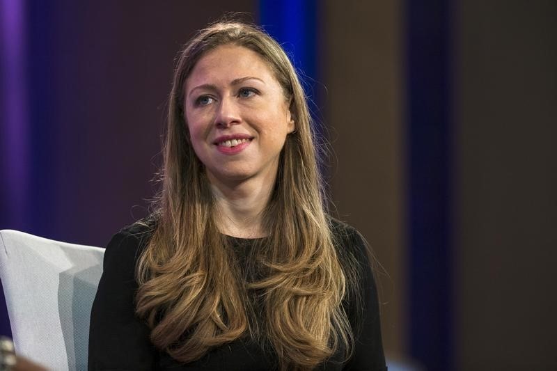 © Reuters. Chelsea Clinton participa de evento em Nova York