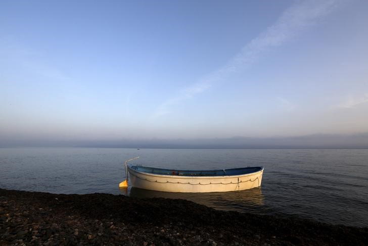 © Reuters. وكالة:غرق 11 مهاجرا إثر انقلاب قاربهم قبالة سواحل تركيا