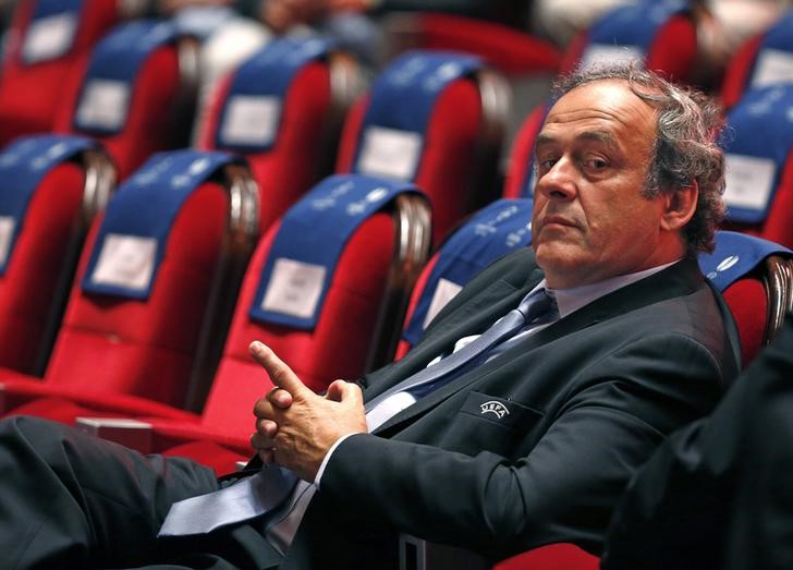 © Reuters. Michel Platini durante evento em Monte Carlo