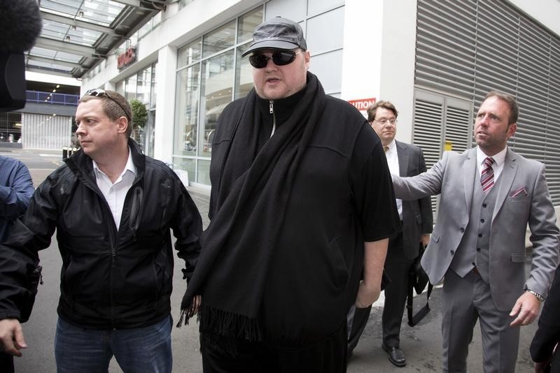 © Reuters. Nueva Zelanda habilita la extradición del fundador de Megaupload a EEUU