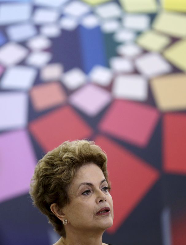 © Reuters. Presidente Dilma Rousseff durante evento em Brasília