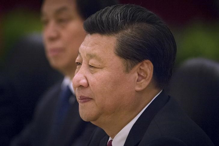 © Reuters. الرئيس الصيني: الصين لن تتخلى عن نموذج الحكم في هونج كونج