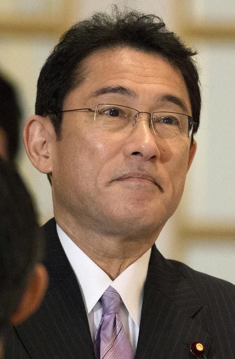 © Reuters. وزير خارجية اليابان يقول إنه يرتب لزيارة الى كوريا الجنوبية