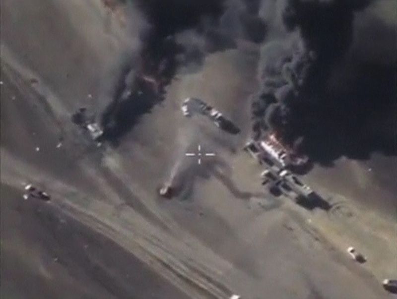 © Reuters. Rusia asegura que su fuerza aérea no bombardeó ningún objetivo civil en Siria
