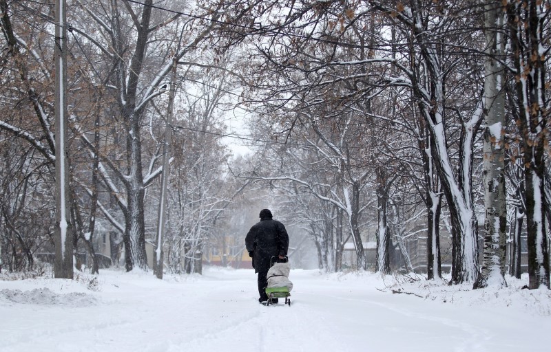 © Reuters. اوكرانيا تتأهب لموجة صقيع قد تؤثر على الناتج المحصولي الشتوي