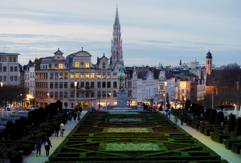 © Reuters. Prefeitura de Bruxelas, localizada na Grand Place, fotografada a partir de Mont des Arts