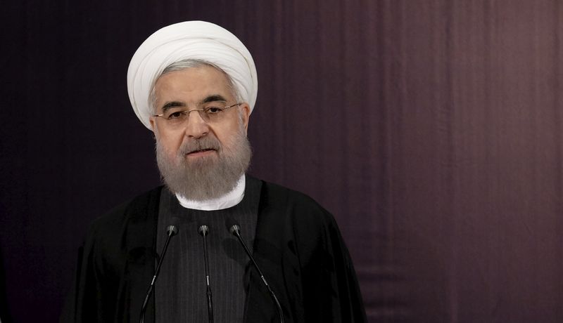 © Reuters. روحاني يأمر بتوسيع برنامج الصواريخ ردا على العقوبات الأمريكية