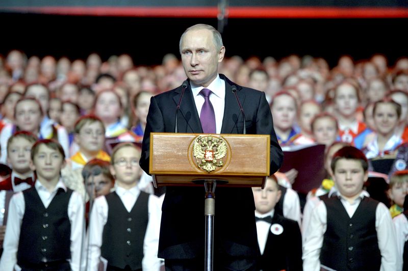 © Reuters. Putin nombra a EEUU entre las amenazas en la nueva estrategia de seguridad rusa