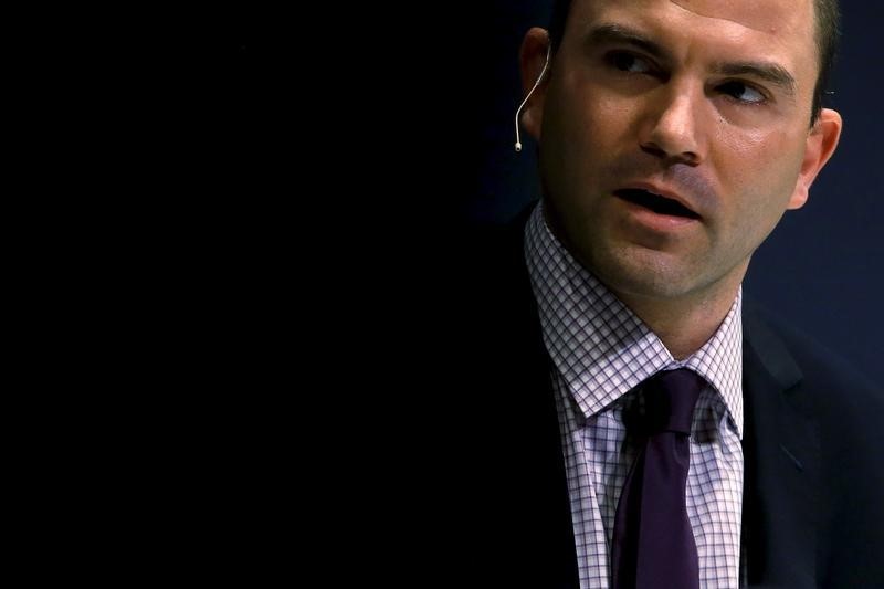 © Reuters. En la imagen de archivo, el consejero adjunto de Seguridad Nacional, Ben Rhodes, participa en un foro en Washington