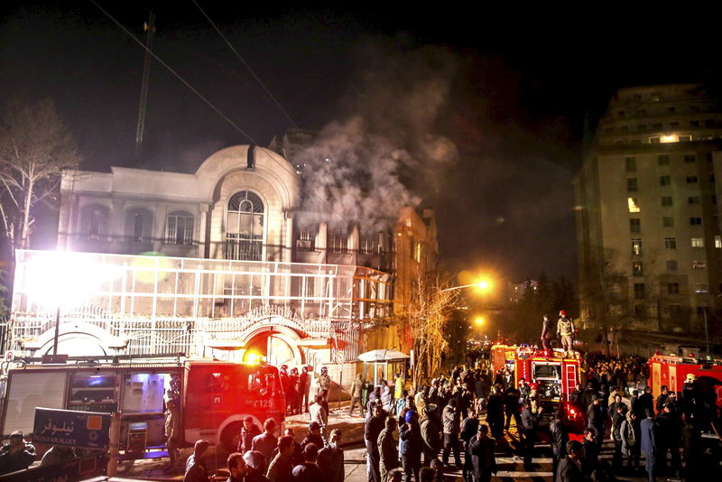 © Reuters. الأمانة العامة لوزراء الداخلية العرب تدين "الاستفزازات الإيرانية العدائية" ضد السعودية