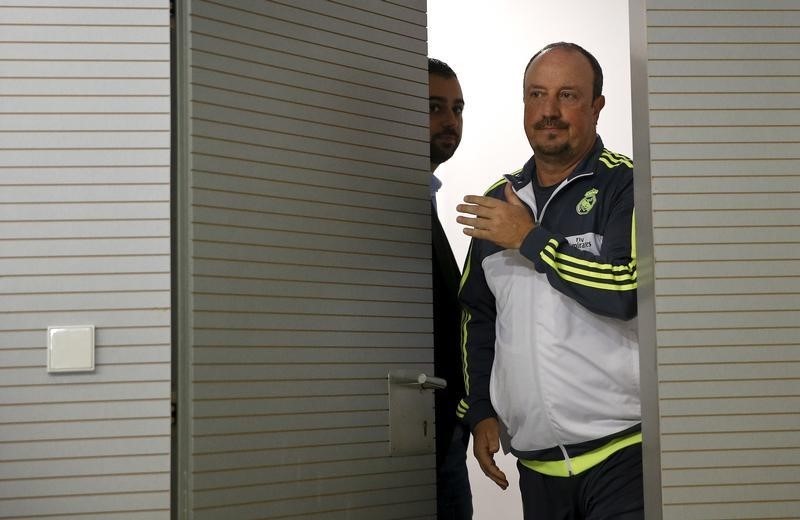 © Reuters. Algunos datos del ex entrenador del Real Madrid Rafa Benítez
