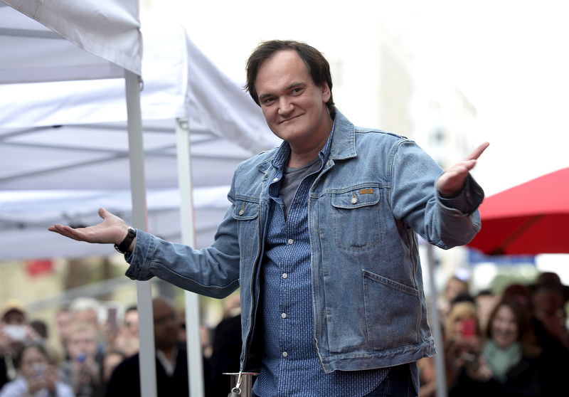 © Reuters. Tarantino, na Calçada da Fama em Hollywood