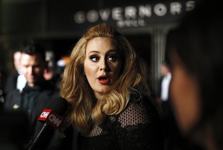 © Reuters.  Adele, em Hollywood