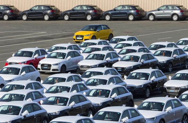 © Reuters. PLUS DE 1,8 MILLION D’AUDI VENDUES DANS LE MONDE EN 2015, UN RECORD