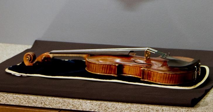 © Reuters. Fotografia ilustrativa de Violino Stradivarius 