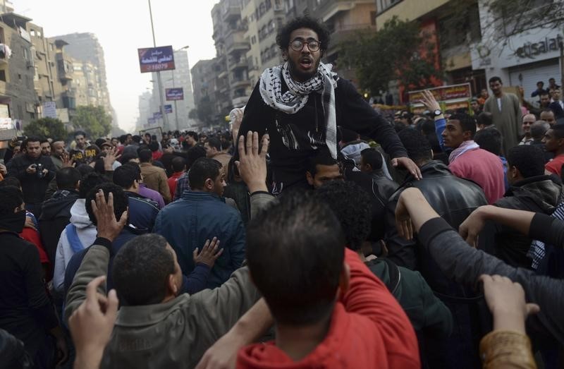 © Reuters. وزير الأوقاف المصري ينوه إلى فتوى تحرم التظاهر في ذكري انتفاضة 2011