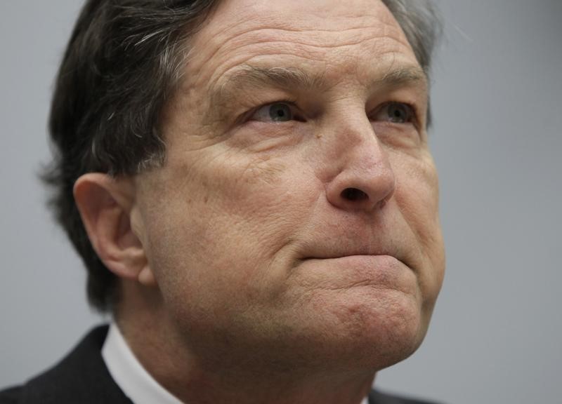 © Reuters. Federal Reserve Bank of Richmond President Jeffrey Lacker testifies