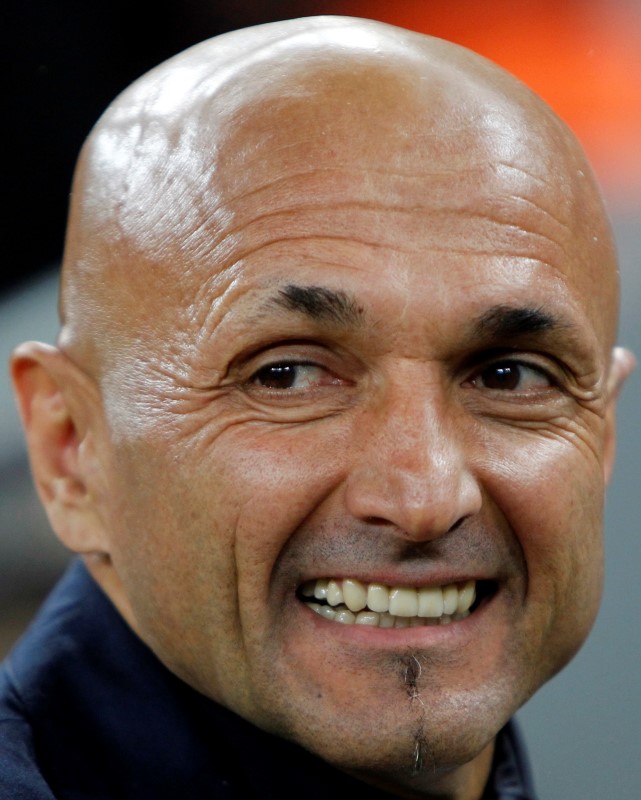 © Reuters. Técnico Luciano Spalletti, que está de volta à Roma