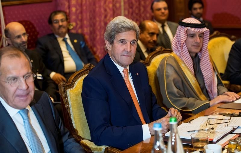 © Reuters. أمريكا تسعى إلى مسار اقليمي بشأن سوريا في محادثات لوزان