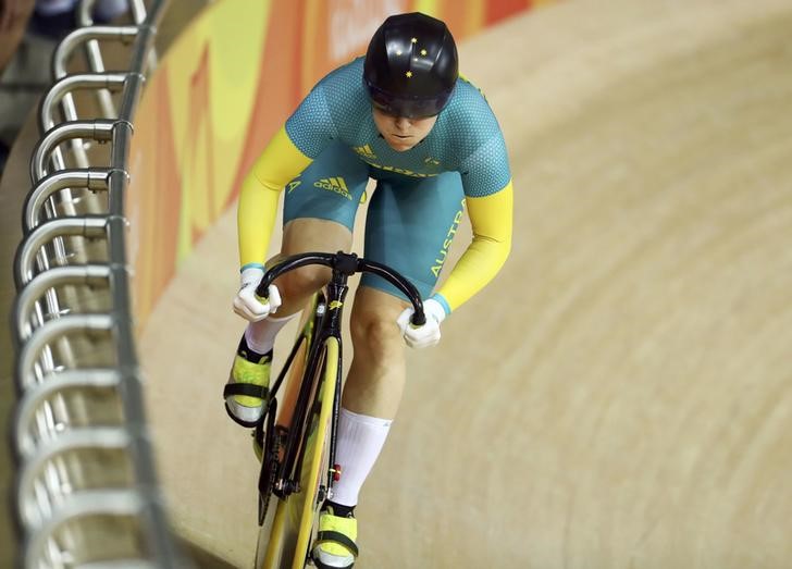 © Reuters. Cycling Track - Women's Sprint Qualifying