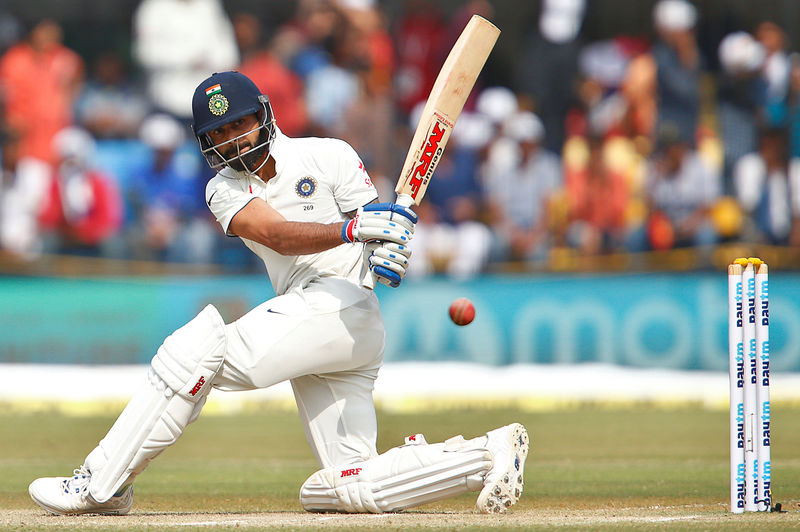 © Reuters. Cricket - India v New Zealand - Third Test cricket match