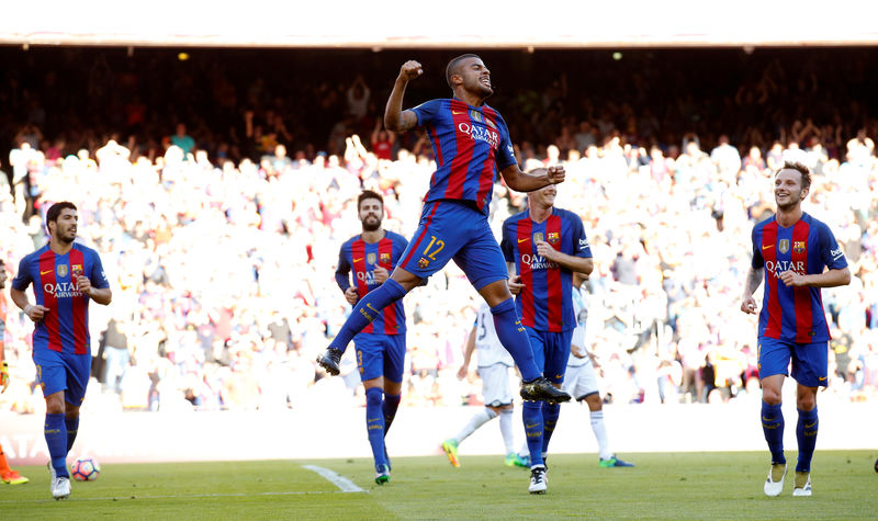 © Reuters. Football Soccer - Barcelona v Deportivo Coruna - Spanish La Liga Santander