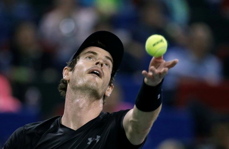 © Reuters. Tennis - Shanghai Masters tennis tournament final - Roberto Bautista Agut of Spain v Andy Murray of Britain