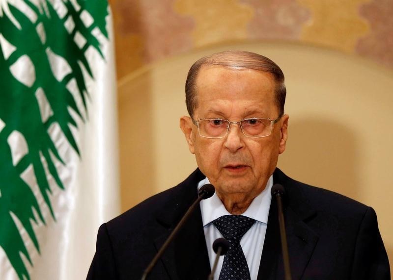 © Reuters. رئيس لبنان الجديد يتعهد بحمايته من "الحرائق الإقليمية"