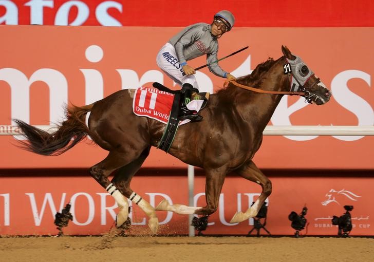 © Reuters. Horse Racing - Dubai World Cup