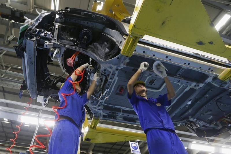 © Reuters. CROISSANCE DANS LE SECTEUR MANUFACTURIER CHINOIS