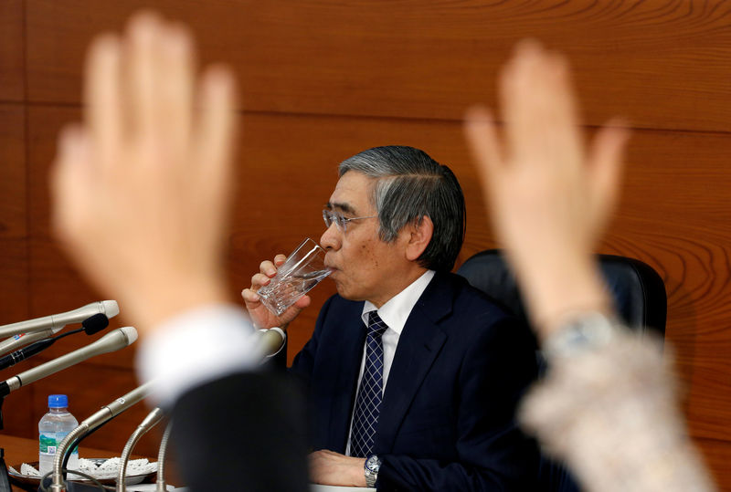 © Reuters. Banco de Japón mantiene política monetaria y retrasa el objetivo de inflación