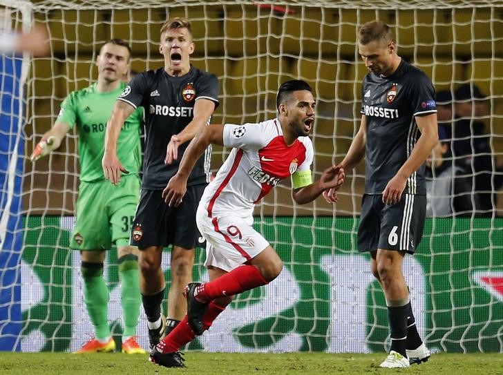 © Reuters. Football Soccer - AS Monaco v PFC CSKA Moscow - Champions League