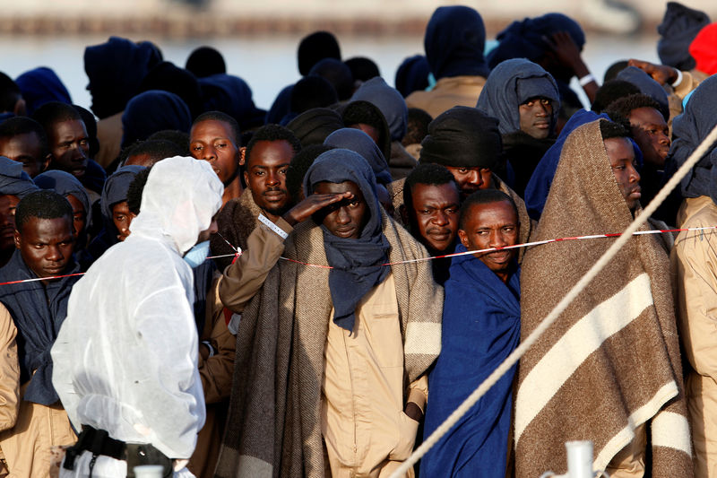 © Reuters. منظمة العفو الدولية: إيطاليا انتهكت حقوق المهاجرين تحت ضغط أوروبي
