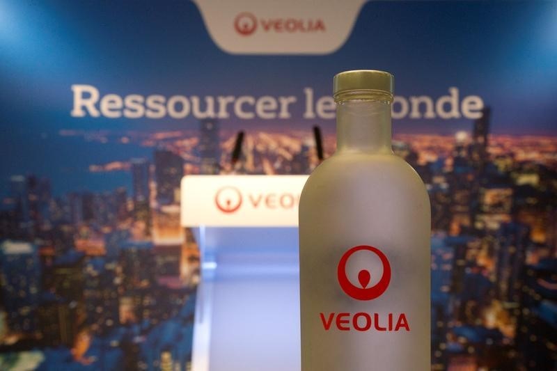 © Reuters. RÉSULTATS DE VEOLIA EN HAUSSE SUR 9 MOIS