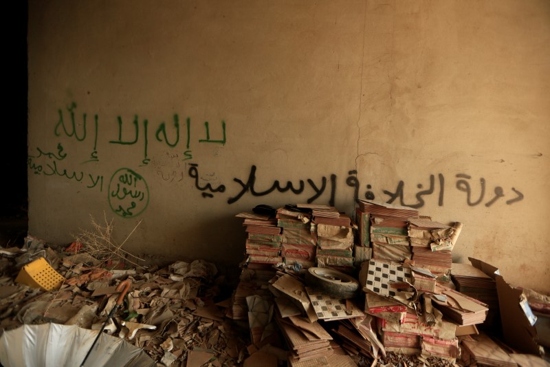 © Reuters. El líder del Estado Islámico confía en ganar la batalla por Mosul